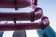 potsdamer platz mit wasserrohren