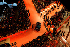 Berlinale Palast Vogelperspektive am Eröffnungstag der 69. Berlinale am 07.02.2019  in Berlin