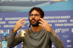 Gabriel Mascaro (Regisseur und Drehbuchautor) auf der Pressekonferenz der 69. Berlinale für den Film "Devine Love" im Grand Hayatt Hotel am 13.02.2019 in Berlin