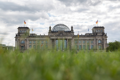 Blick auf den Bundestag am 29.07.2020 in Berlin