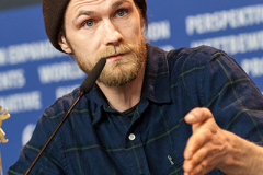 Robert Gwisdek (Schauspieler) auf der Pressekonferenz zur Premiere von "3 Tage in Quiberon" auf der Berlinale lam 19.02.2018 in Berlin