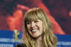Rosamund Pike (Schauspielerin) auf dem Berlinale Pressekonferenz für die Premiere von "7 Days in Entebbe" am 19.02.2018 in Berlin