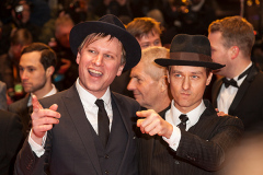 Tom Schilling und Robert Stadlober auf der Berlinale am 09.02.2017
