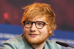 Ed Sheeran auf der Pressekonferenz für "Songwriter" auf der 68. Berlinale am 23.02.2018 in Berlin