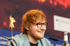 Ed Sheeran auf der Pressekonferenz für "Songwriter" auf der 68. Berlinale am 23.02.2018 in Berlin