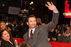 Schauspieler Hugh Jackman auf der Berlinale für den Film "Logan" am 17.02.2017
