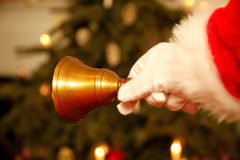 ringing christmas bell