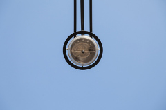 street lamp at daylight in berlin